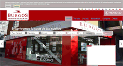 Desktop Screenshot of burgos-inmobiliaria.es